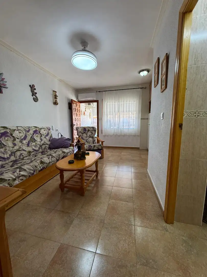 Wohnzimmer von Wohnungen zum Verkauf in San Pedro del Pinatar mit Klimaanlage, Möbliert und Balkon