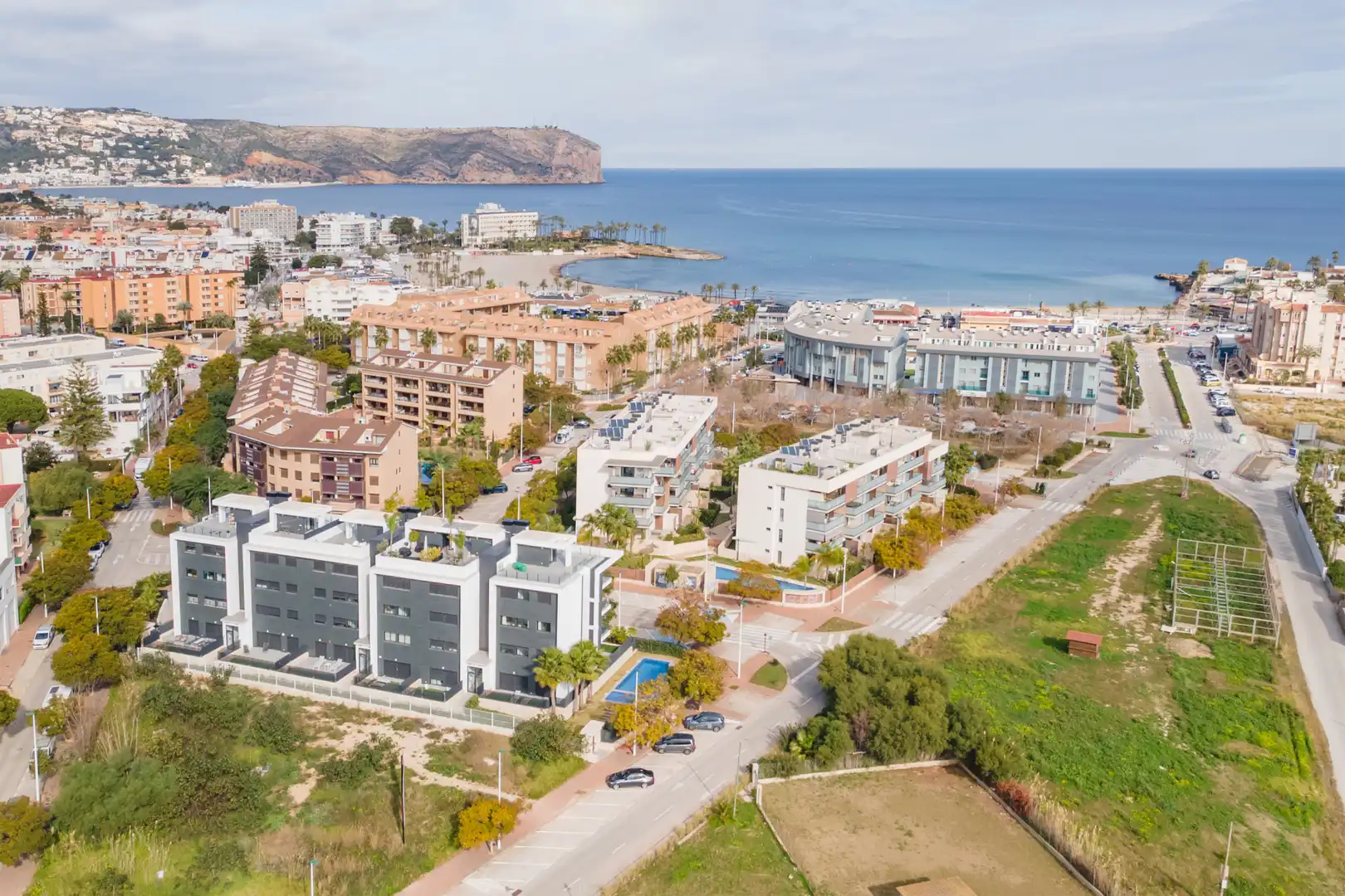 Vista exterior de Apartament en venda en Jávea / Xàbia amb Calefacció, Terrassa i Piscina
