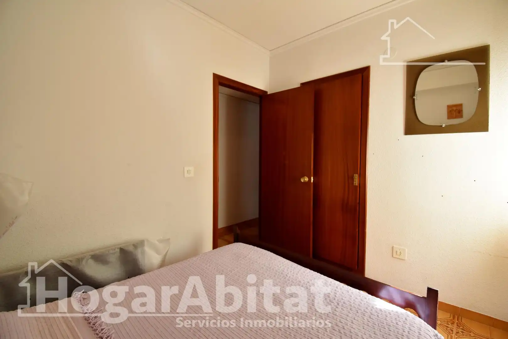 Bedroom of Flat for sale in Piles  with Air Conditioner, Heating and Storage room