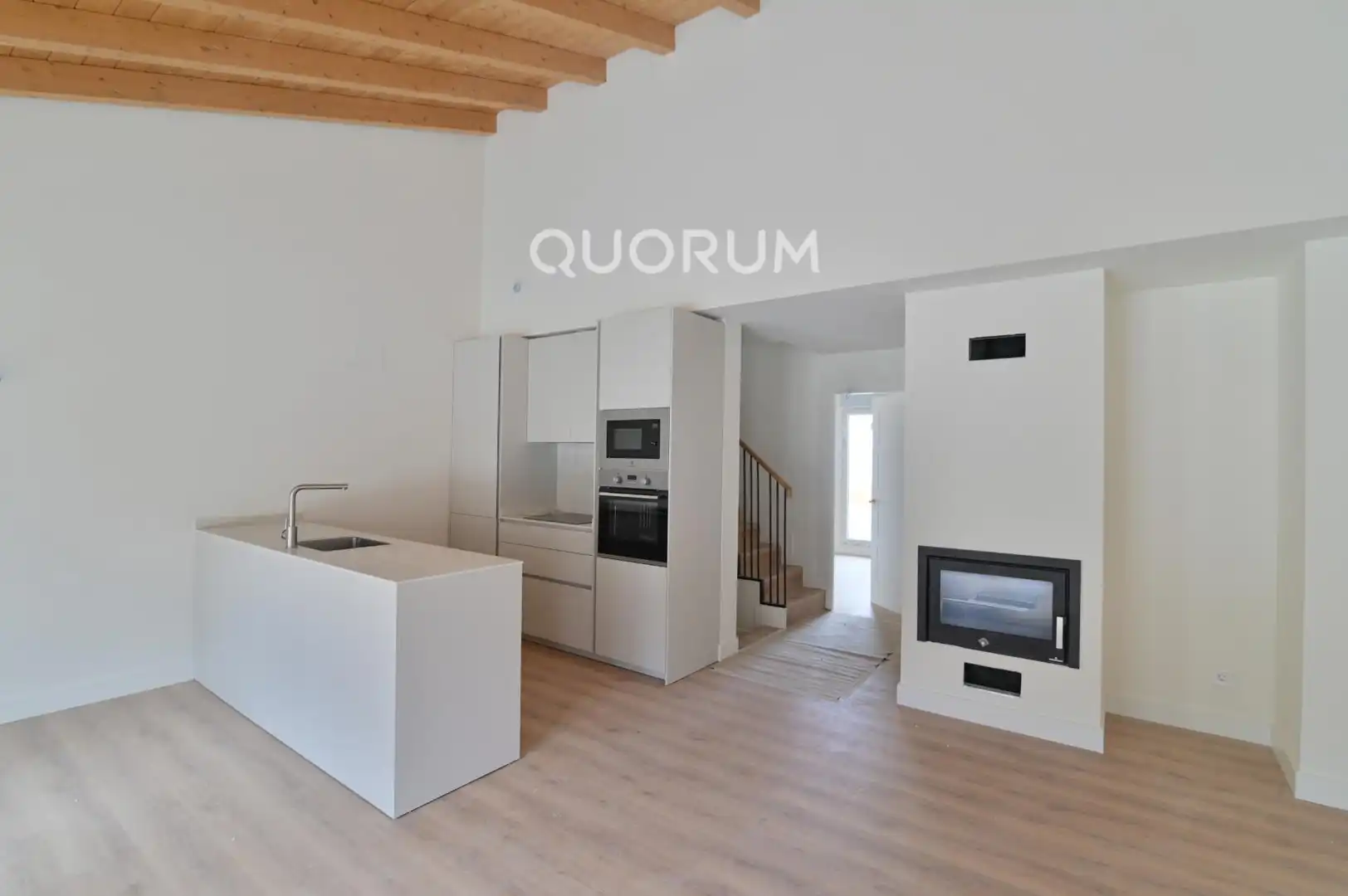 Cocina de Casa adosada en venta en Mungia con Calefacción, Jardín privado y Trastero
