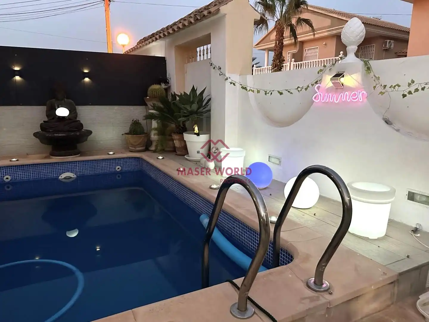 Piscina de Dúplex en venta en Mazarrón con Aire acondicionado, Terraza y Piscina
