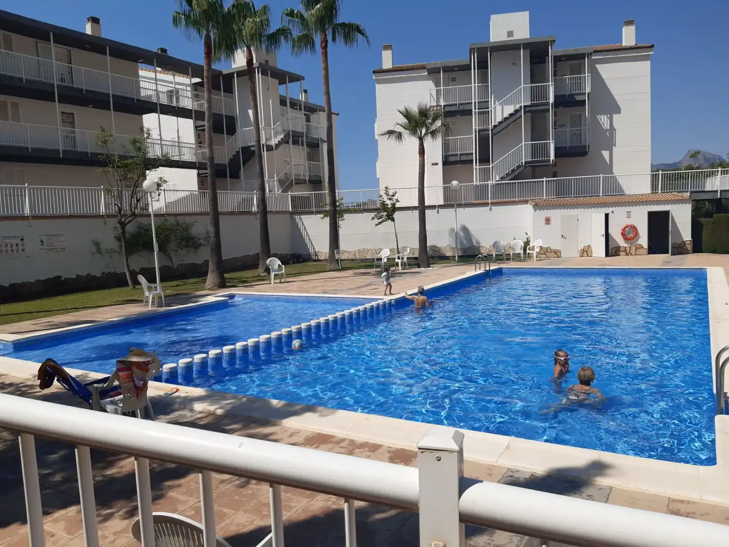 Schwimmbecken von Wohnung zum Verkauf in Altea mit Klimaanlage, Heizung und Terrasse
