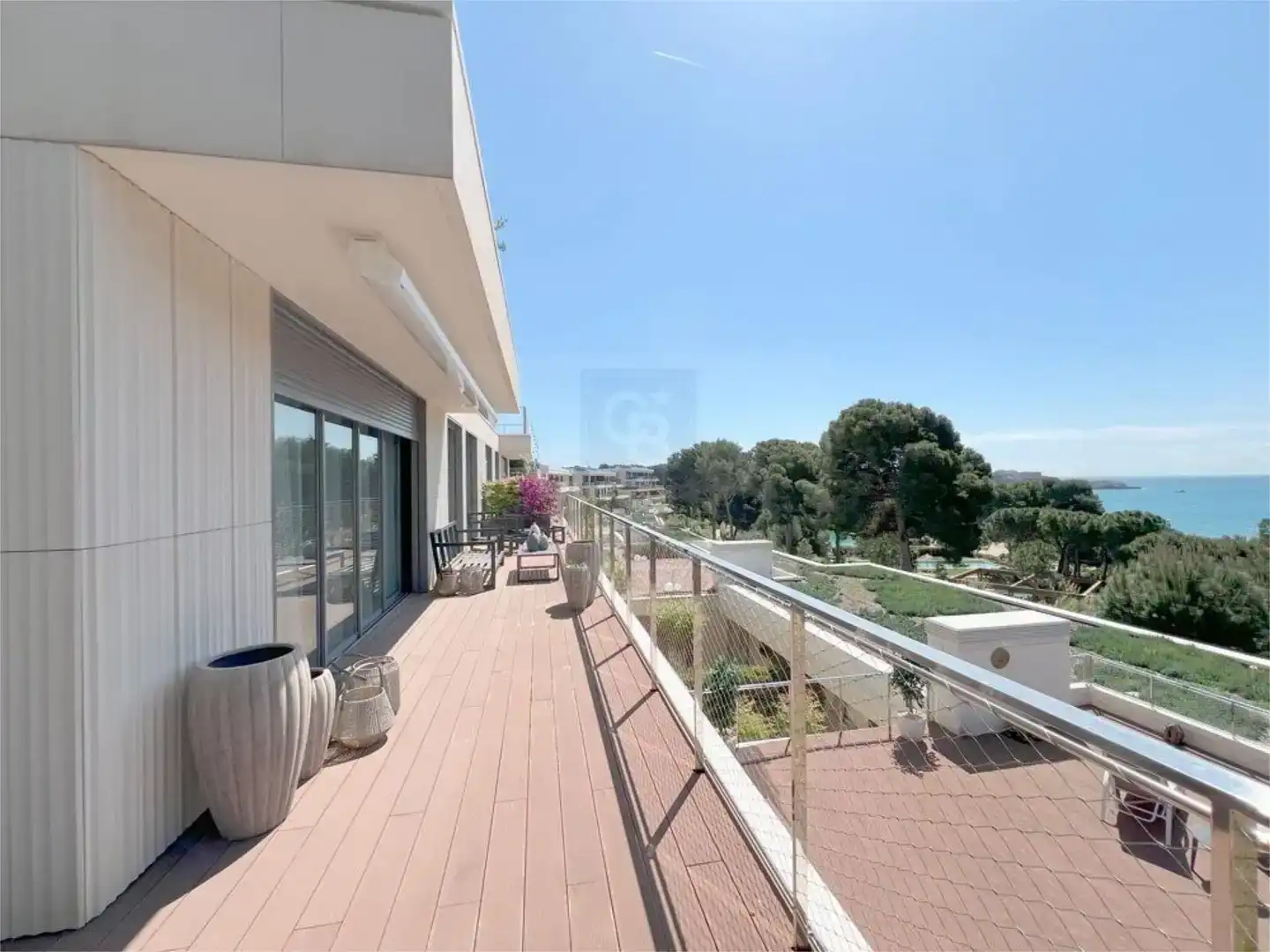 Terrasse von Wohnung zur Miete in Salou mit Klimaanlage, Schwimmbad und Balkon