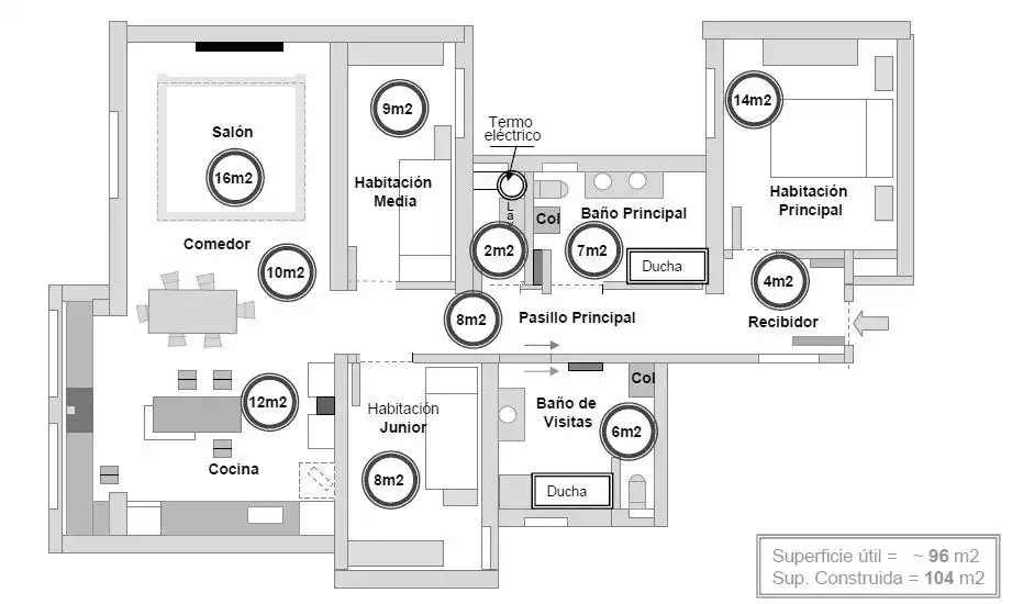 Appartement avec ascenseur à vendre à calle de Mallorca, imagen 35