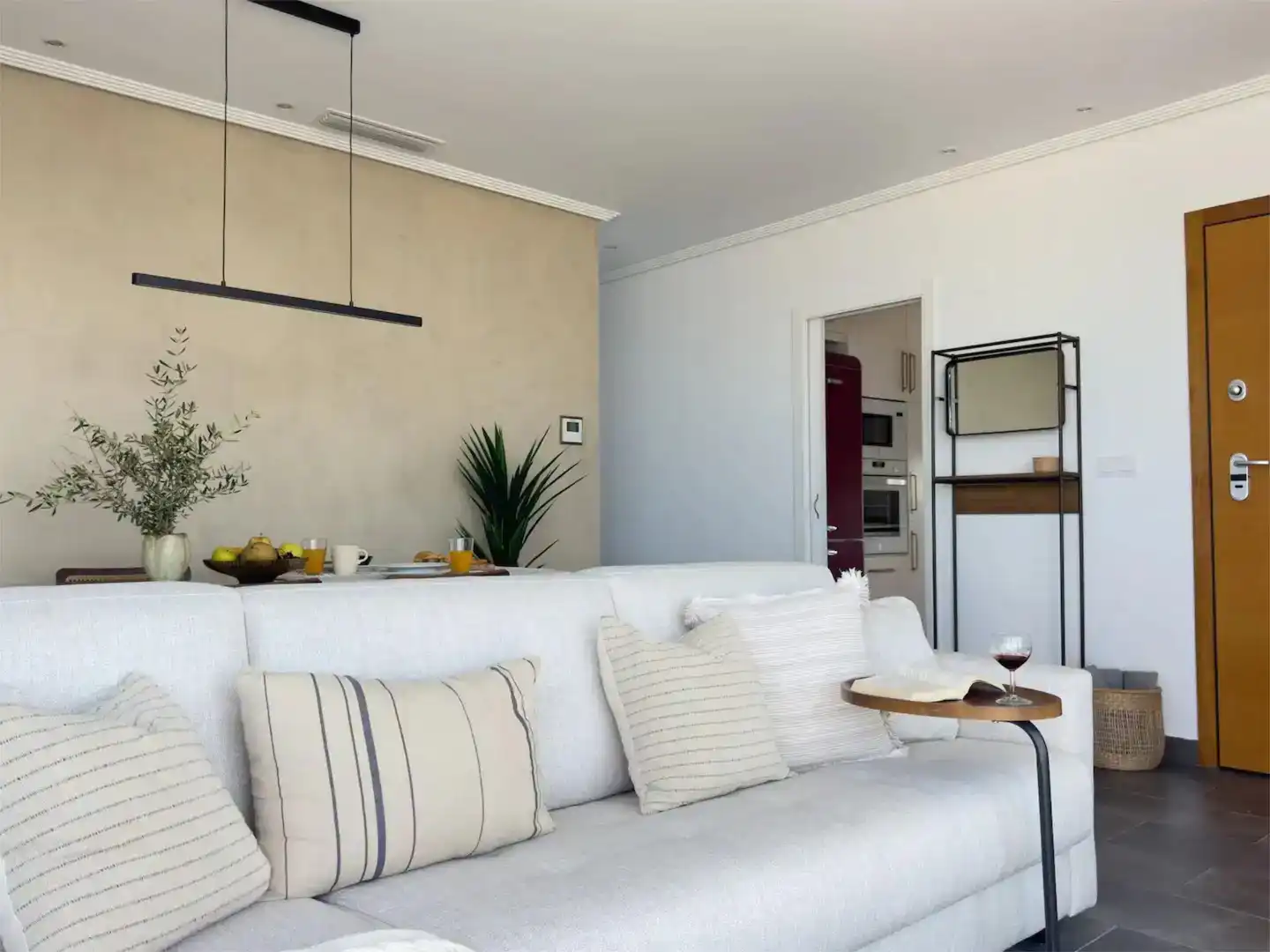 Sala de estar de Ático en venta en Piles con Aire acondicionado, Jardín privado y Piscina