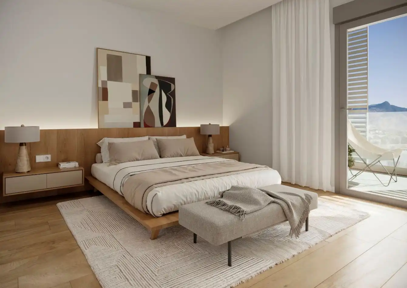 Habitación de Apartamento en venta en Marbella con Aire acondicionado, Calefacción y Terraza