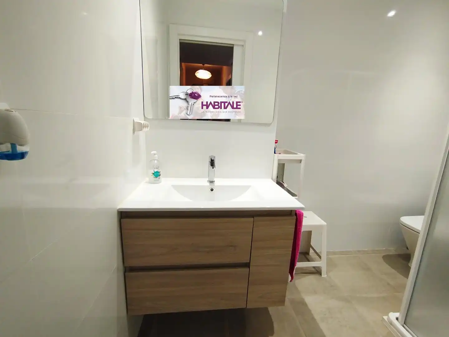 Badezimmer von Wohnung zur Miete in La Pobla de Farnals mit Terrasse, Schwimmbad und Möbliert