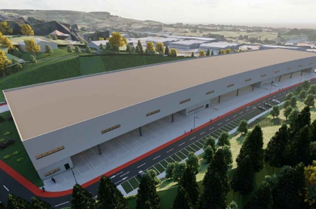 Exterior view of Industrial buildings for rent in Irun 