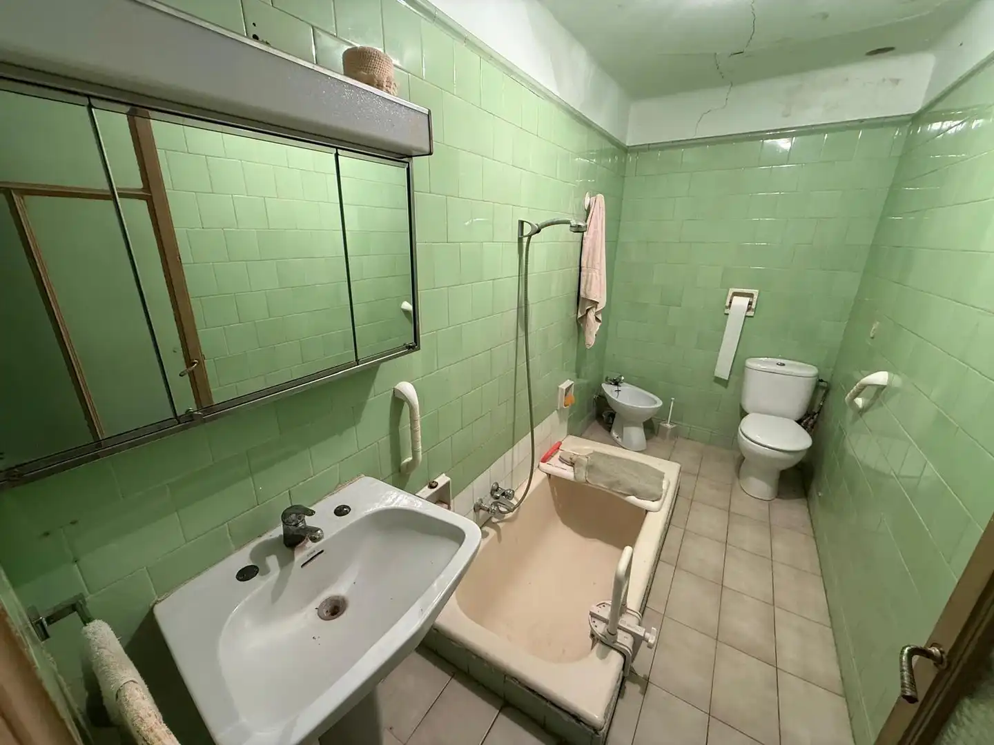 Badezimmer von Country house zum Verkauf in Sant Martí Sesgueioles mit Terrasse und Abstellraum