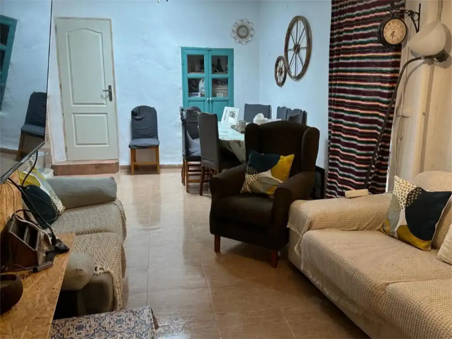 Sala de estar de Planta baja en venta en Fondón con Aire acondicionado, Amueblado y Horno