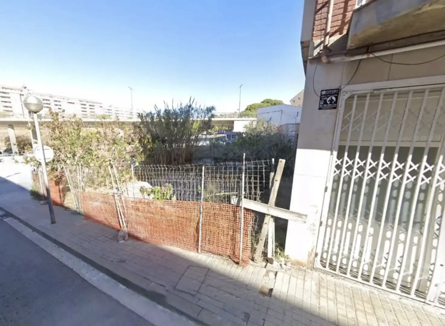 Vista exterior de Terreno en venta en Badalona