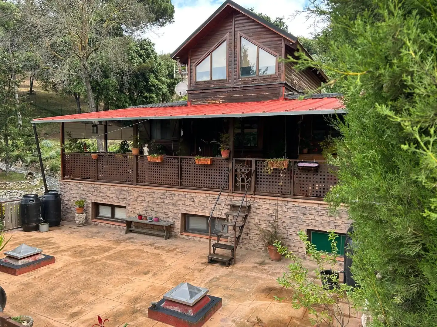 Vista exterior de Casa o chalet en venta en Santa Maria de Palautordera con Calefacción, Jardín privado y Trastero