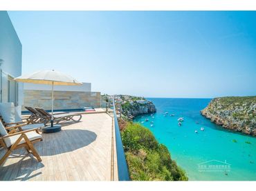 Xalet amb piscina en venda a Cala en Porter