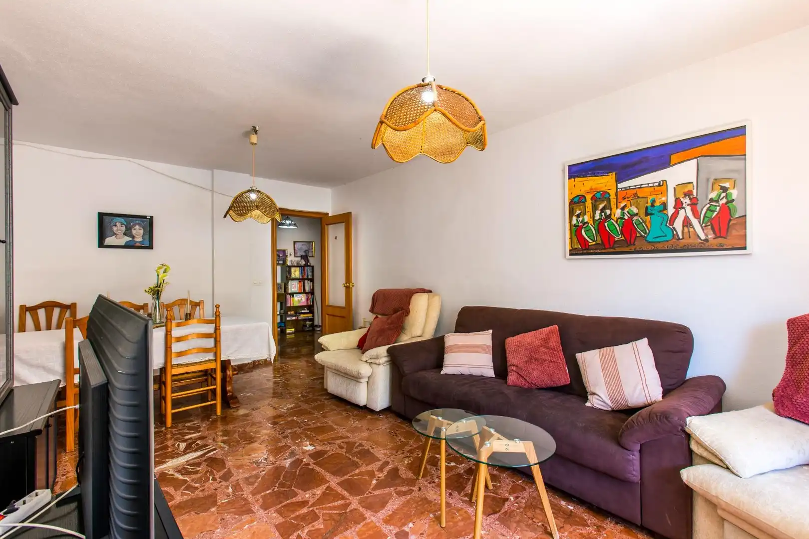 Sala d'estar de Pis en venda en Jávea / Xàbia amb Terrassa