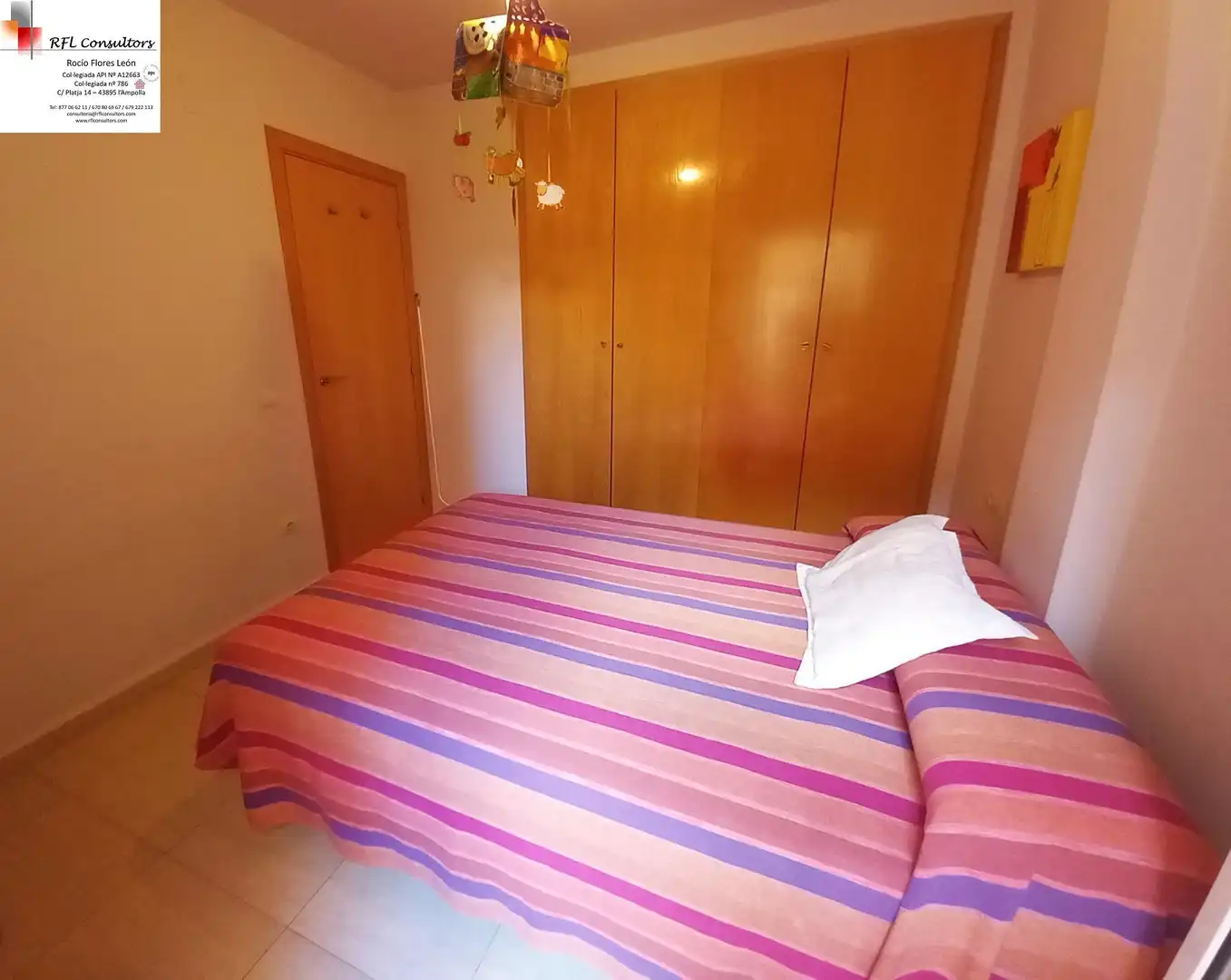 Schlafzimmer von Wohnungen zum Verkauf in L'Ampolla mit Heizung, Terrasse und Möbliert