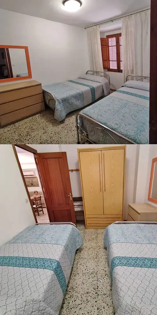 Bedroom of Detached homes for sale in Cuevas Bajas  with Air Conditioner, Terrace and Furnished