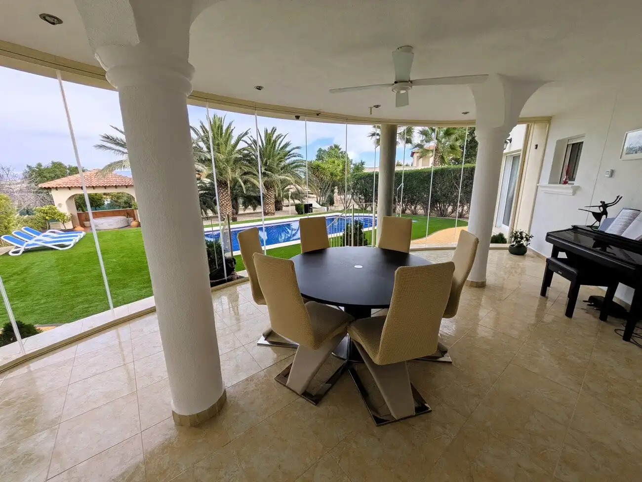 Terrace of Houses for sale in Campos del Río  with Heating, Private garden and Swimming Pool