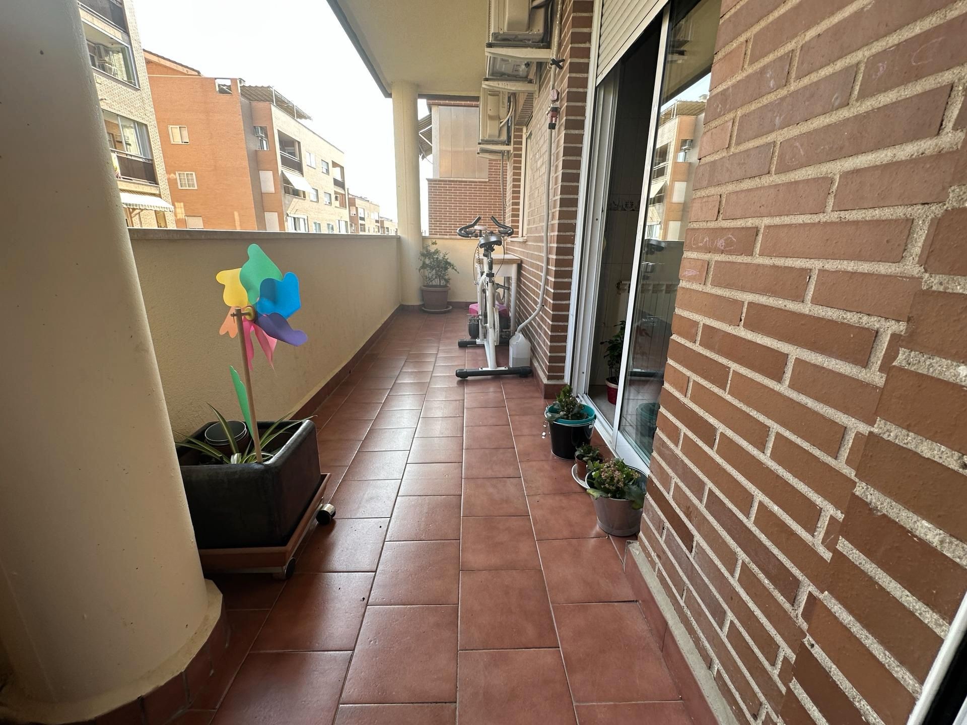Balcony of Flat for sale in Arganda del Rey  with Air Conditioner, Heating and Terrace