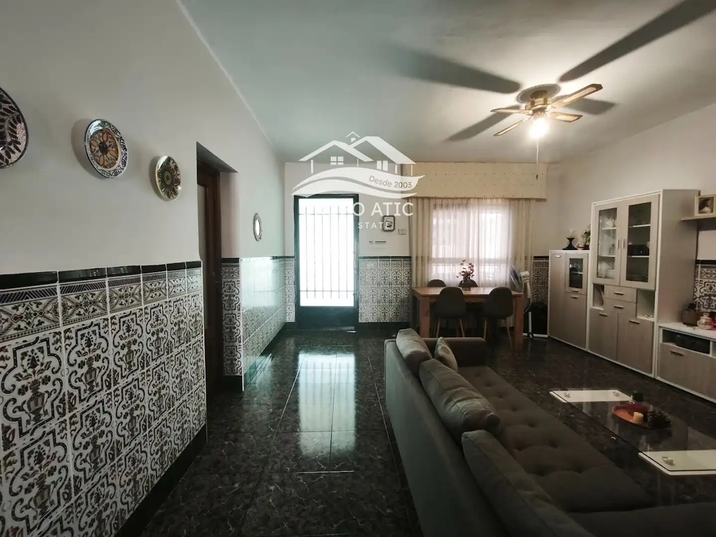 Sala de estar de Casa o chalet en venta en Burriana / Borriana con Aire acondicionado, Calefacción y Jardín privado