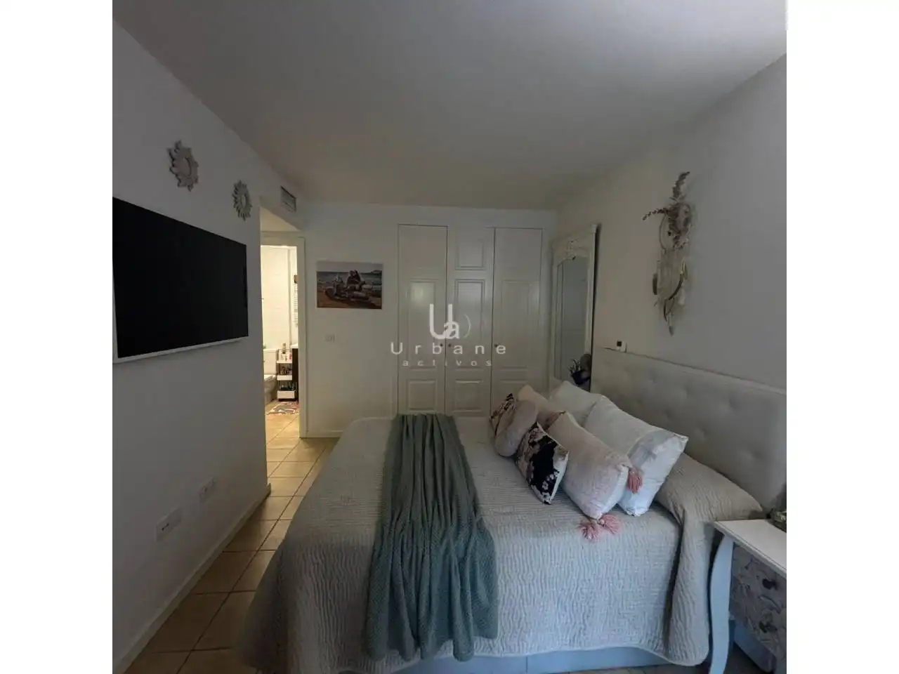Schlafzimmer von Wohnung zum Verkauf in Murcia mit Klimaanlage, Heizung und Privatgarten