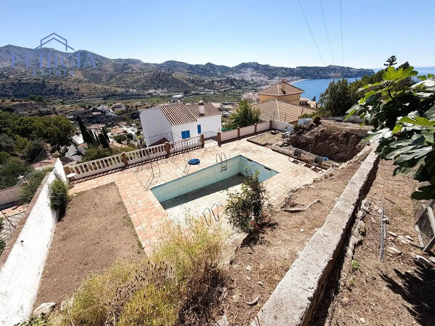 Piscina de Casa o xalet en venda en Almuñécar amb Jardí privat, Terrassa i Piscina