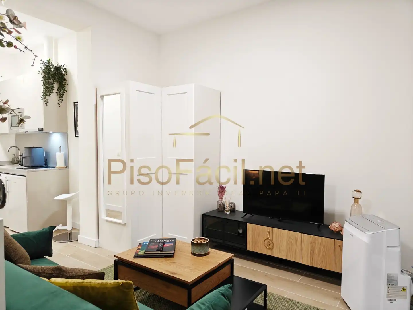 Sala de estar de Piso en venta en Madrid con Aire acondicionado, Calefacción y Amueblado