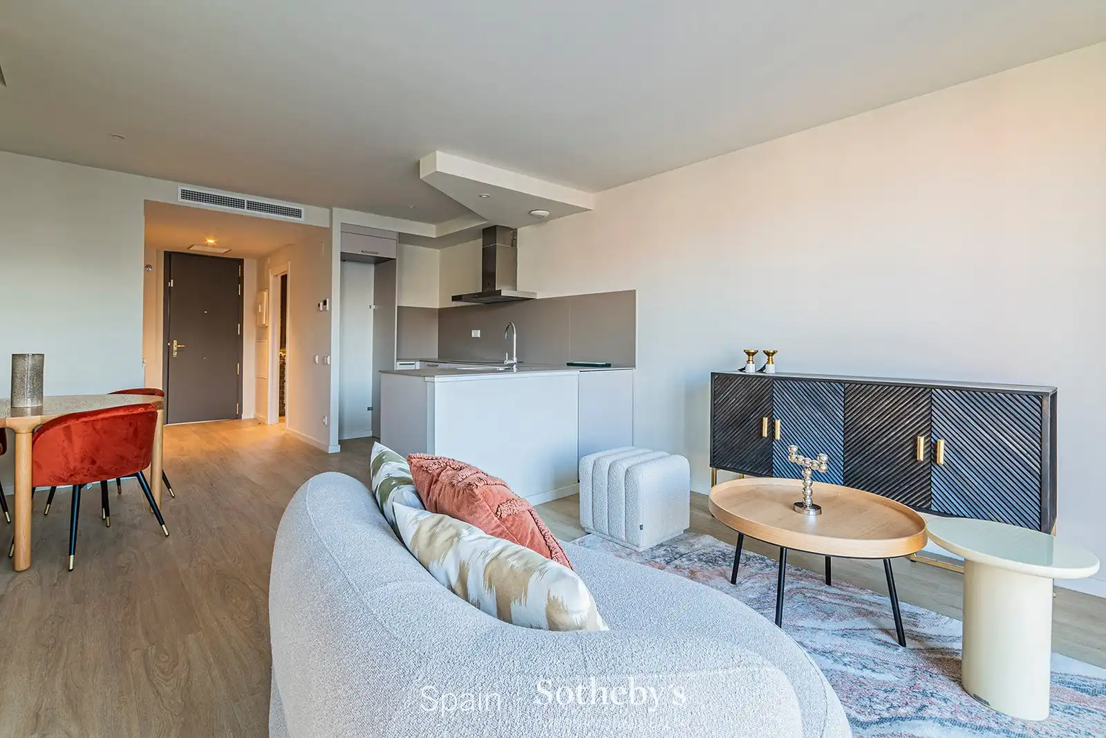 Wohnzimmer von Maisonette zum Verkauf in Barcelona mit Klimaanlage und Heizung