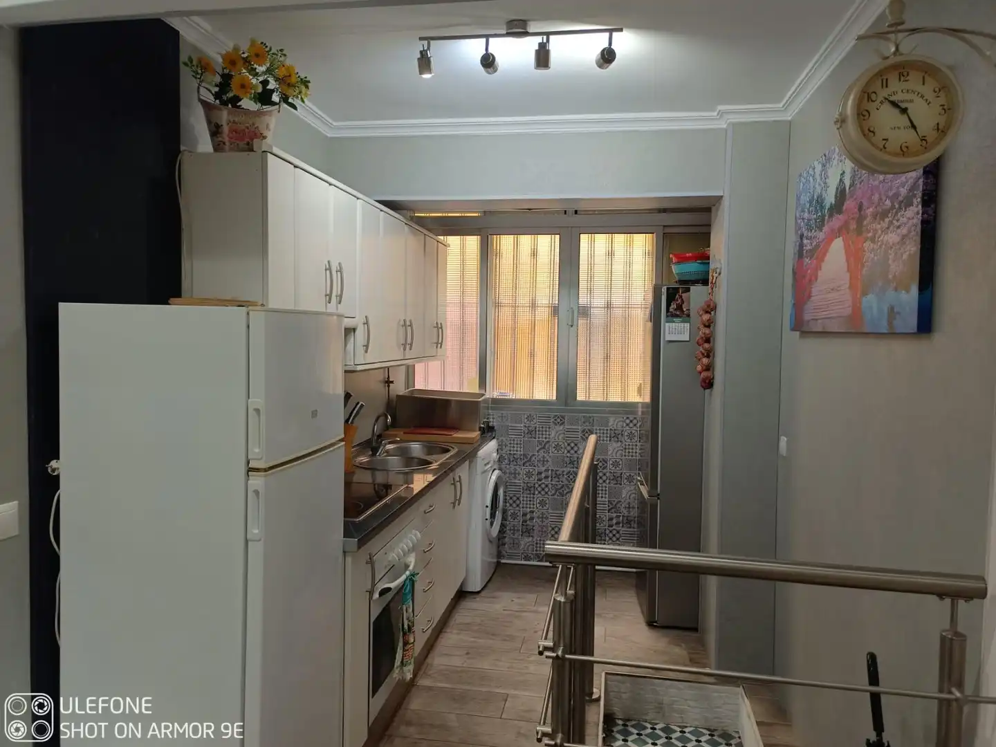 Cocina de Piso para compartir en Sevilla con Aire acondicionado, Terraza y Amueblado