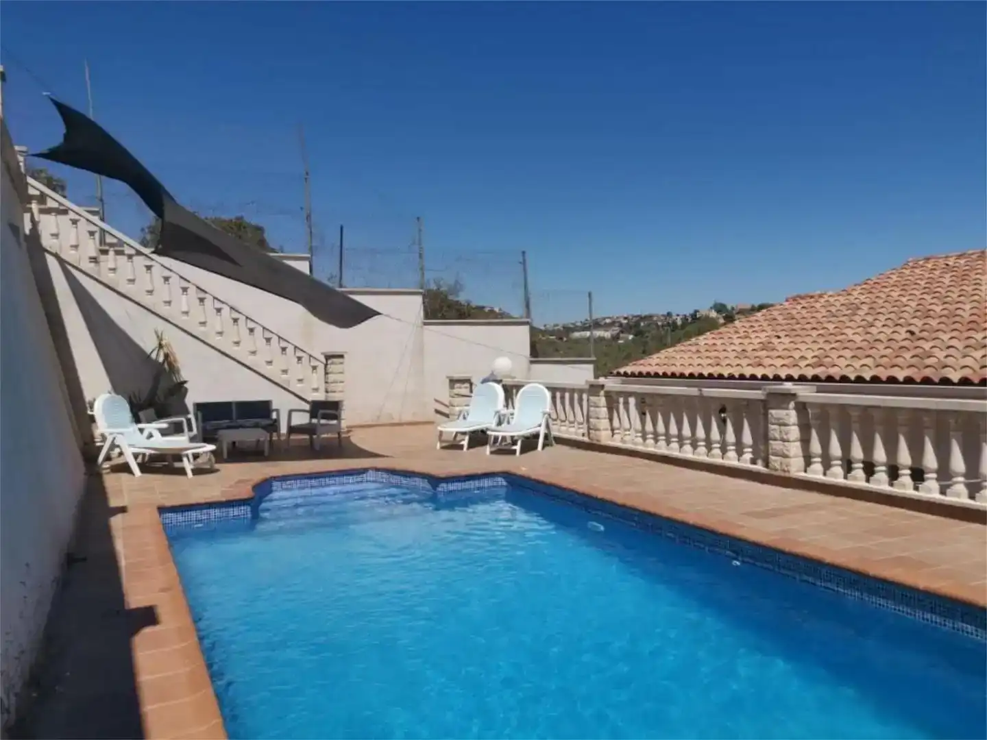 Piscina de Casa o xalet en venda en Calafell amb Aire condicionat, Piscina i Balcó