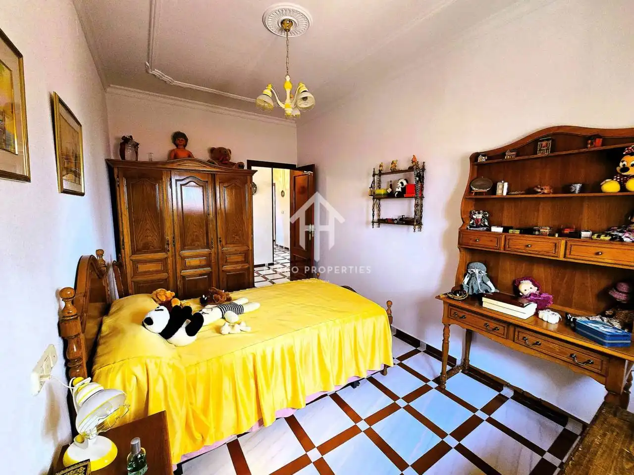 Dormitori de Casa o xalet en venda en Algarinejo amb Aire condicionat i Terrassa