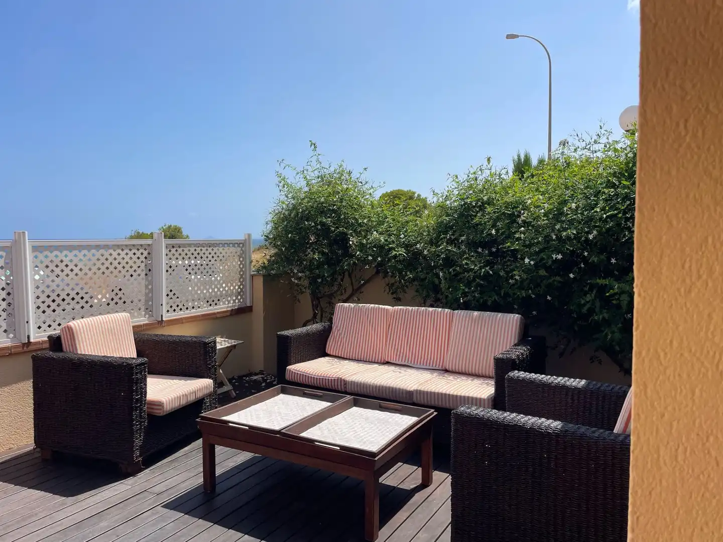 Terrace of Houses for rent in Orihuela  with Air Conditioner, Heating and Private garden