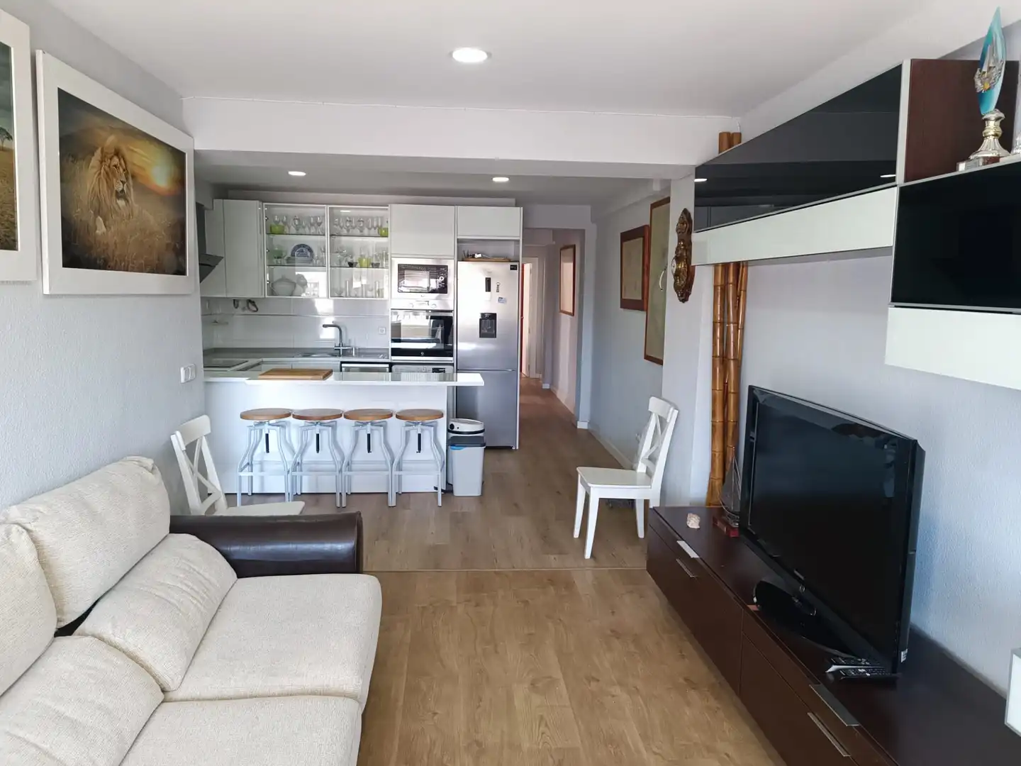Living room of Flat for rent in Cartagena  with Furnished and Balcony