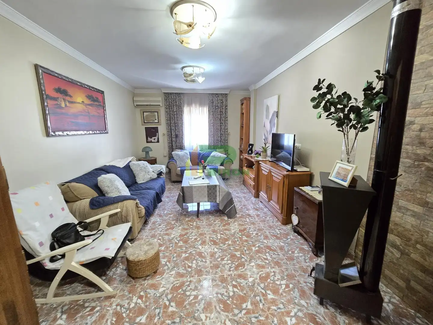 Living room of Flat for sale in Lorca  with Air Conditioner, Terrace and Storage room
