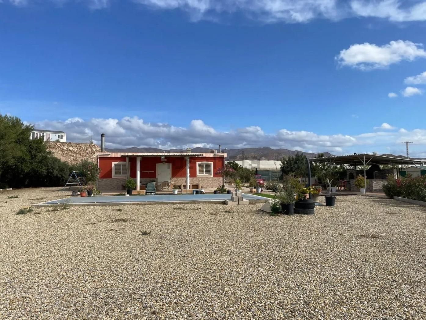 Vista exterior de Finca rústica en venda en Águilas amb Aire condicionat, Jardí privat i Traster