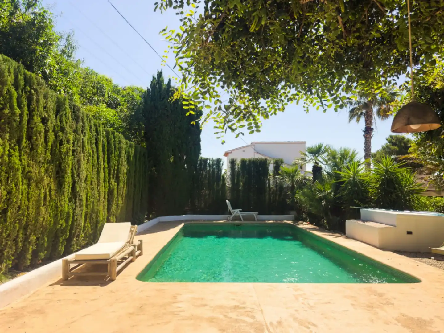 Piscina de Casa o xalet en venda en Jávea / Xàbia amb Aire condicionat, Calefacció i Jardí privat
