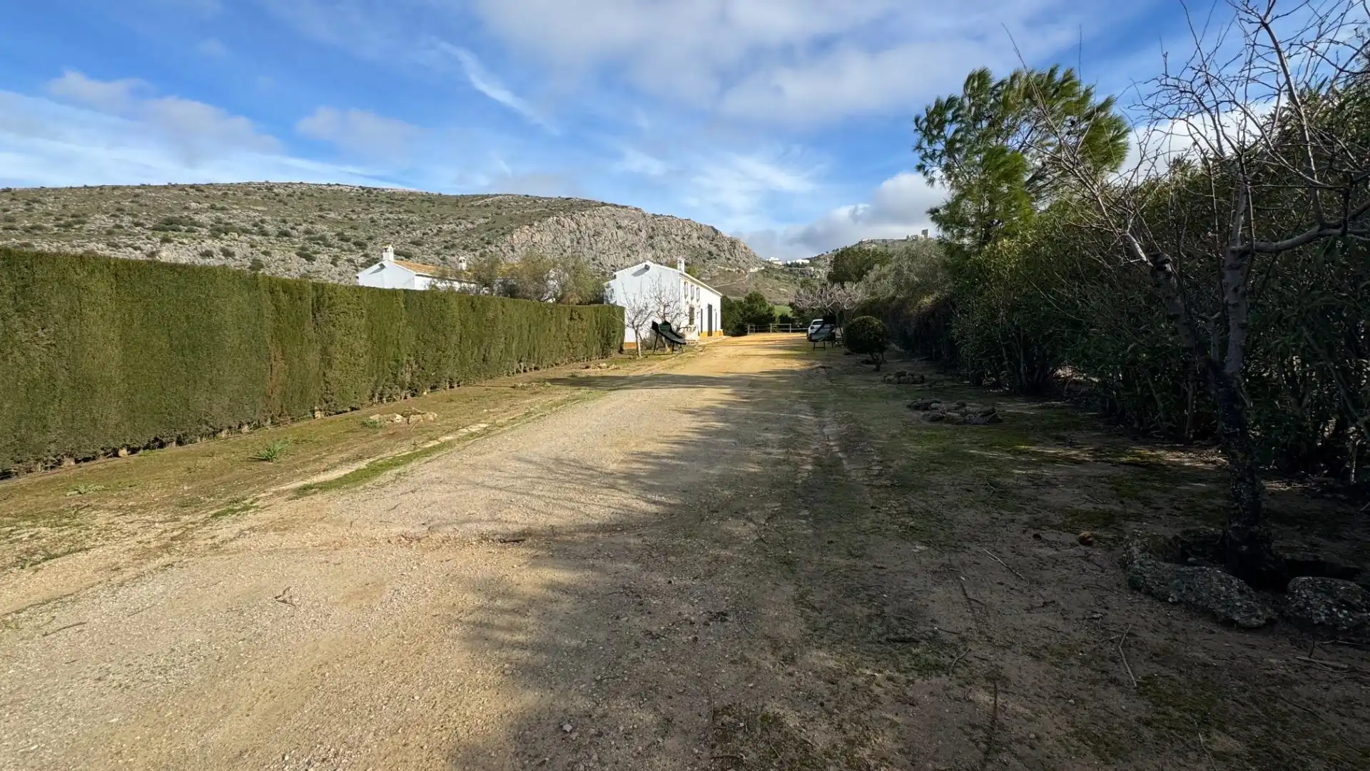 Vista exterior de Finca rústica en venta en Teba con Aire acondicionado, Jardín privado y Piscina