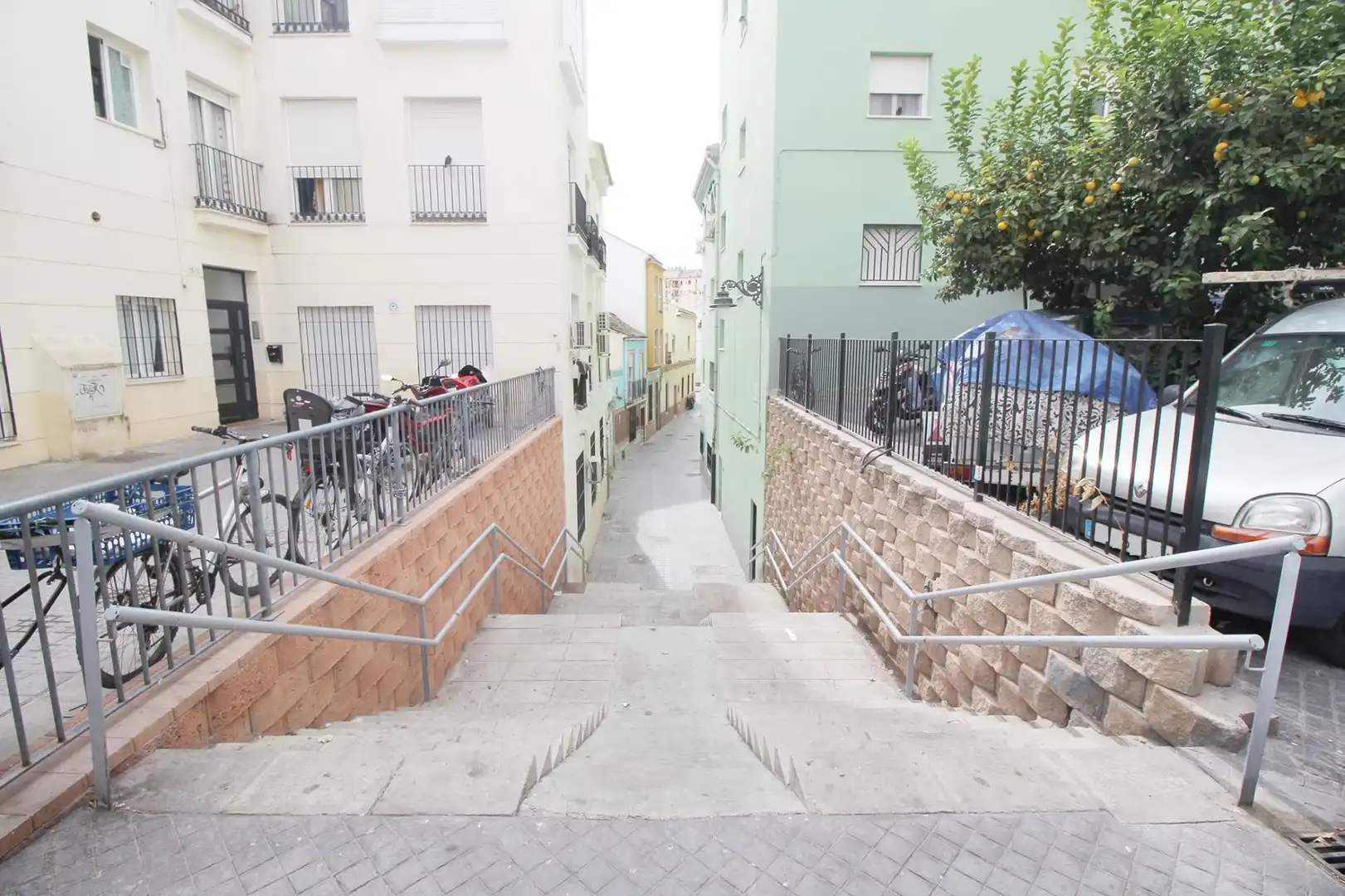 Exterior view of Flat for sale in Málaga  with Air Conditioner, Heating and Furnished