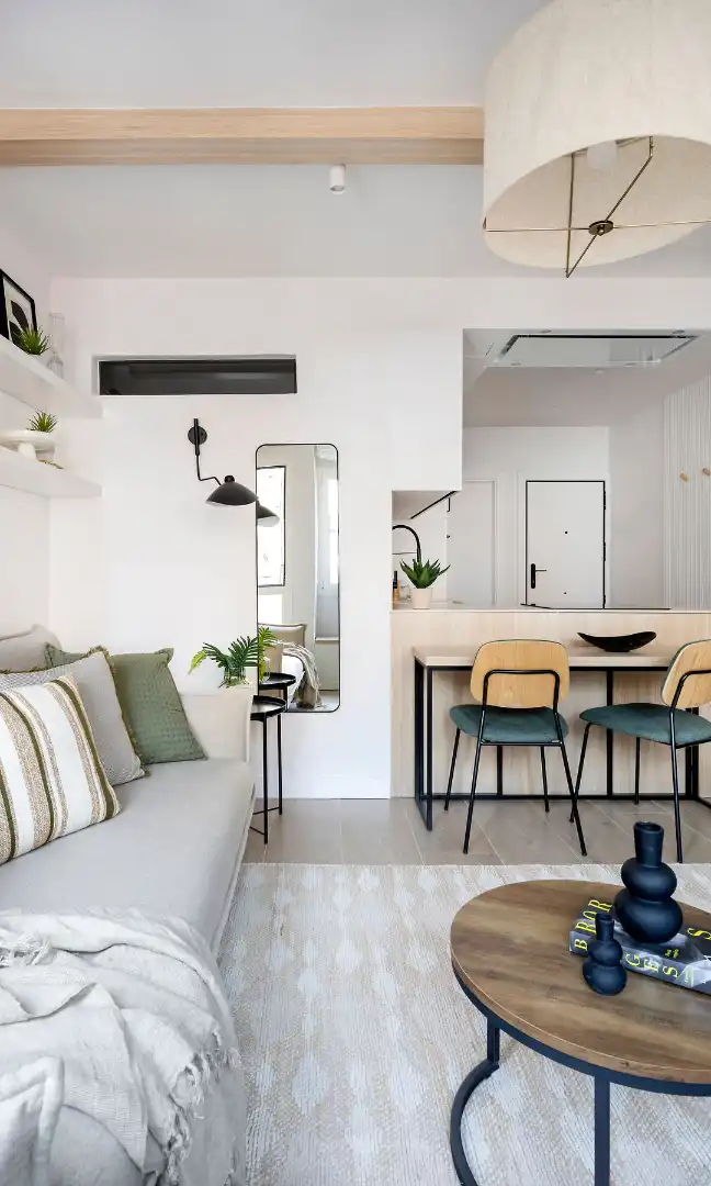 Sala de estar de Dúplex en venta en Brunete con Aire acondicionado, Calefacción y Jardín privado