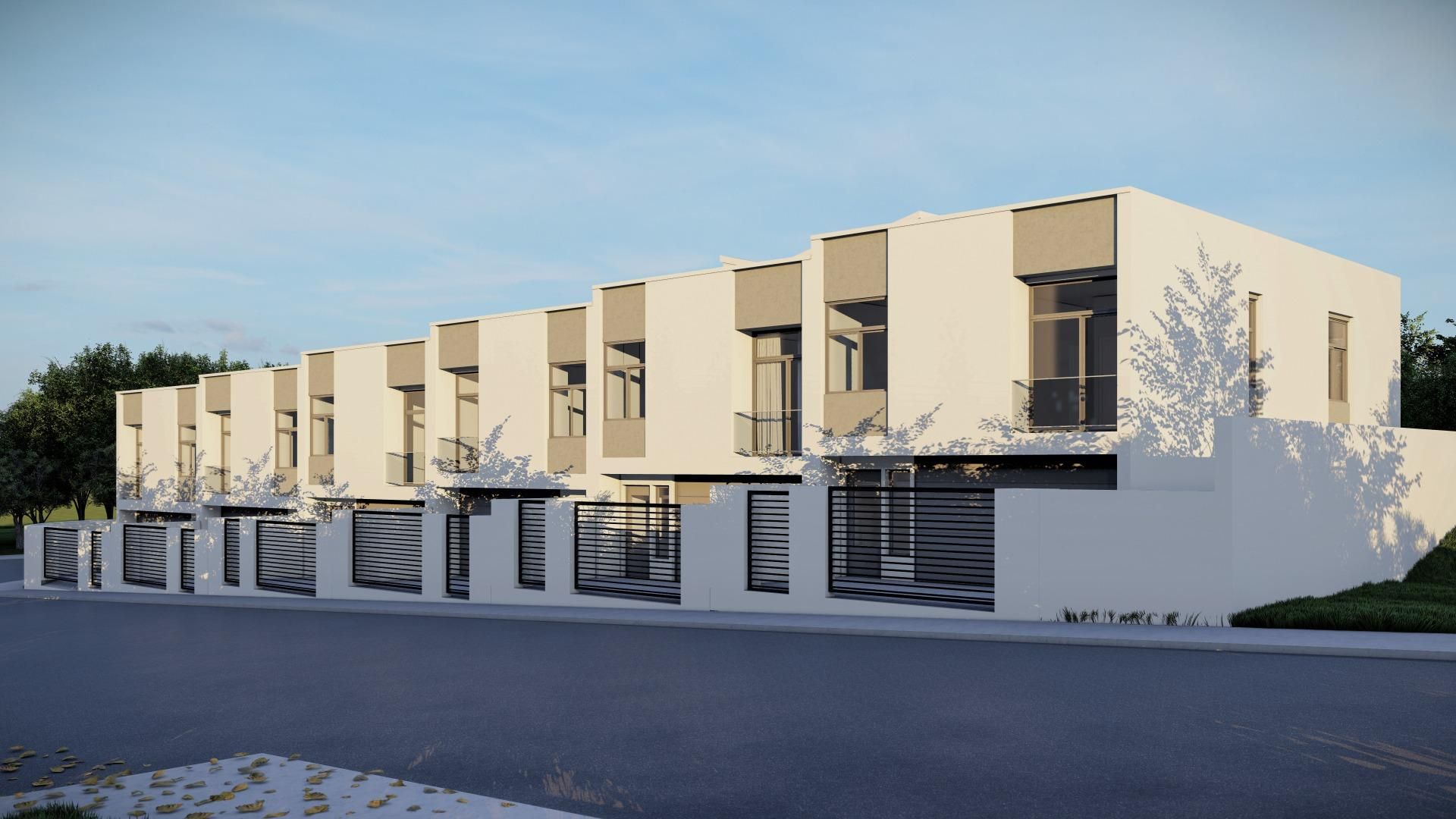 Exterior view of Single-family semi-detached for sale in Cabanillas del Campo  with Heating and Terrace