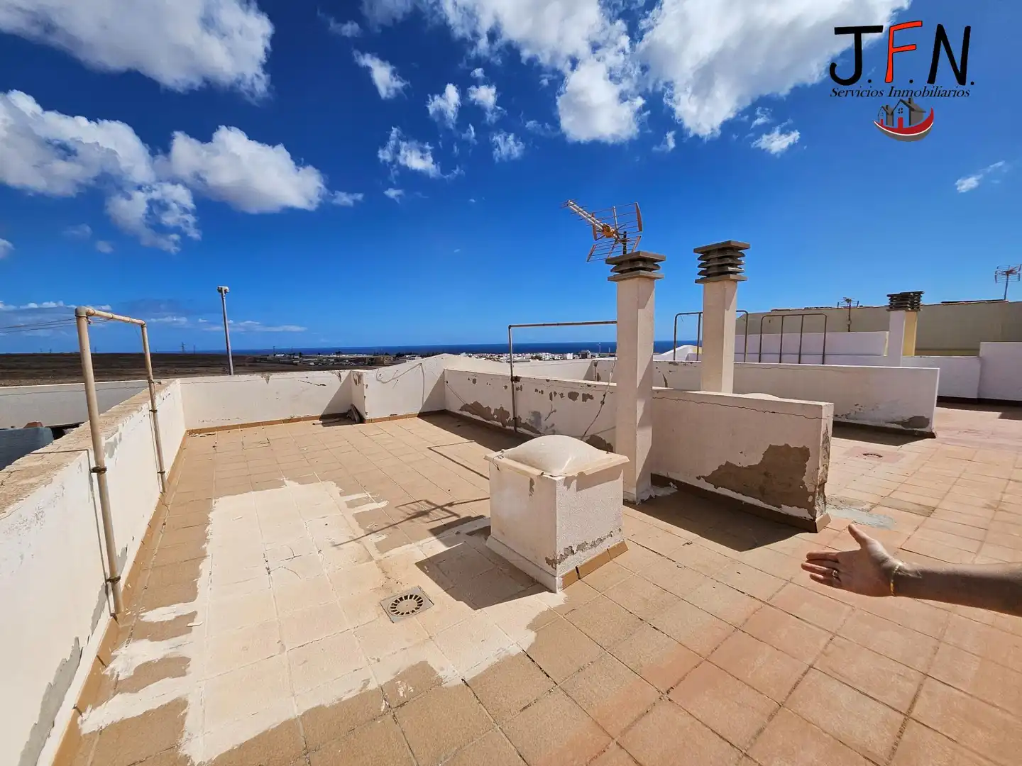 Terrassa de Apartament en venda en Fabelo