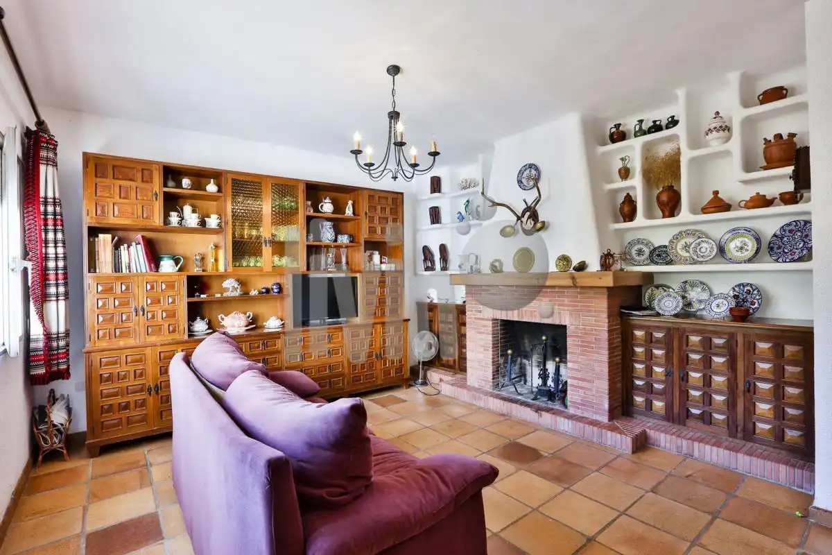 Sala de estar de Casa o chalet en venta en Jaén con Aire acondicionado, Jardín privado y Terraza