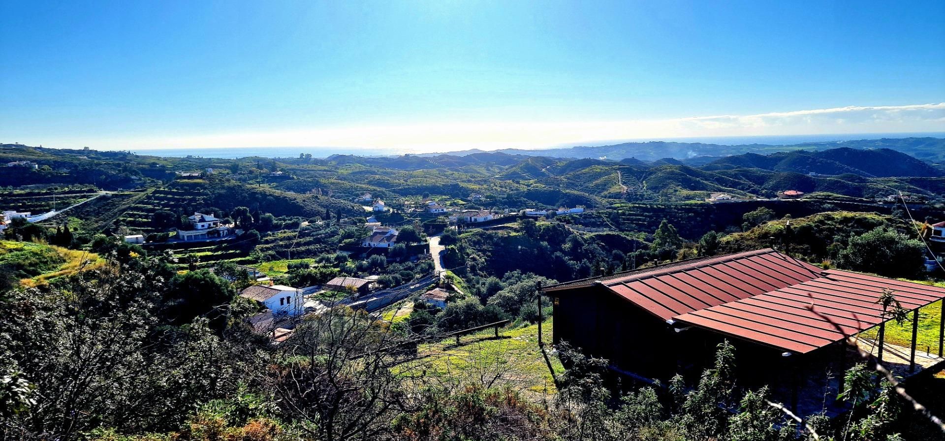 Exterior view of Country house for sale in Mijas  with Heating, Private garden and Terrace