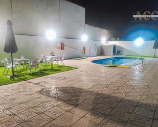 Swimming pool of Single-family semi-detached for sale in San Martín de la Vega  with Heating, Private garden and Terrace