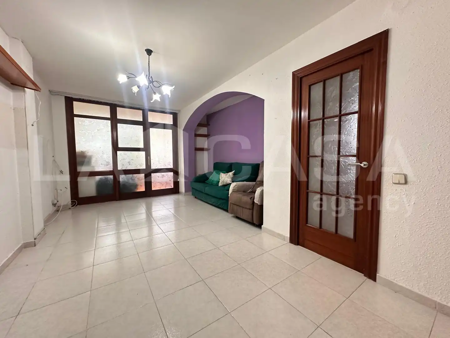 Sala de estar de Piso en venta en Canovelles con Balcón