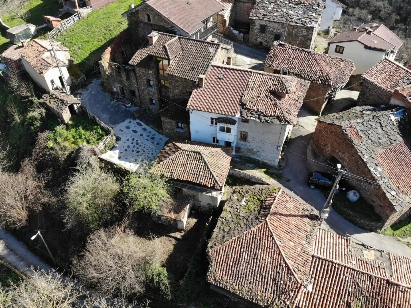 Exterior view of Houses for sale in Aller  with Private garden and Storage room
