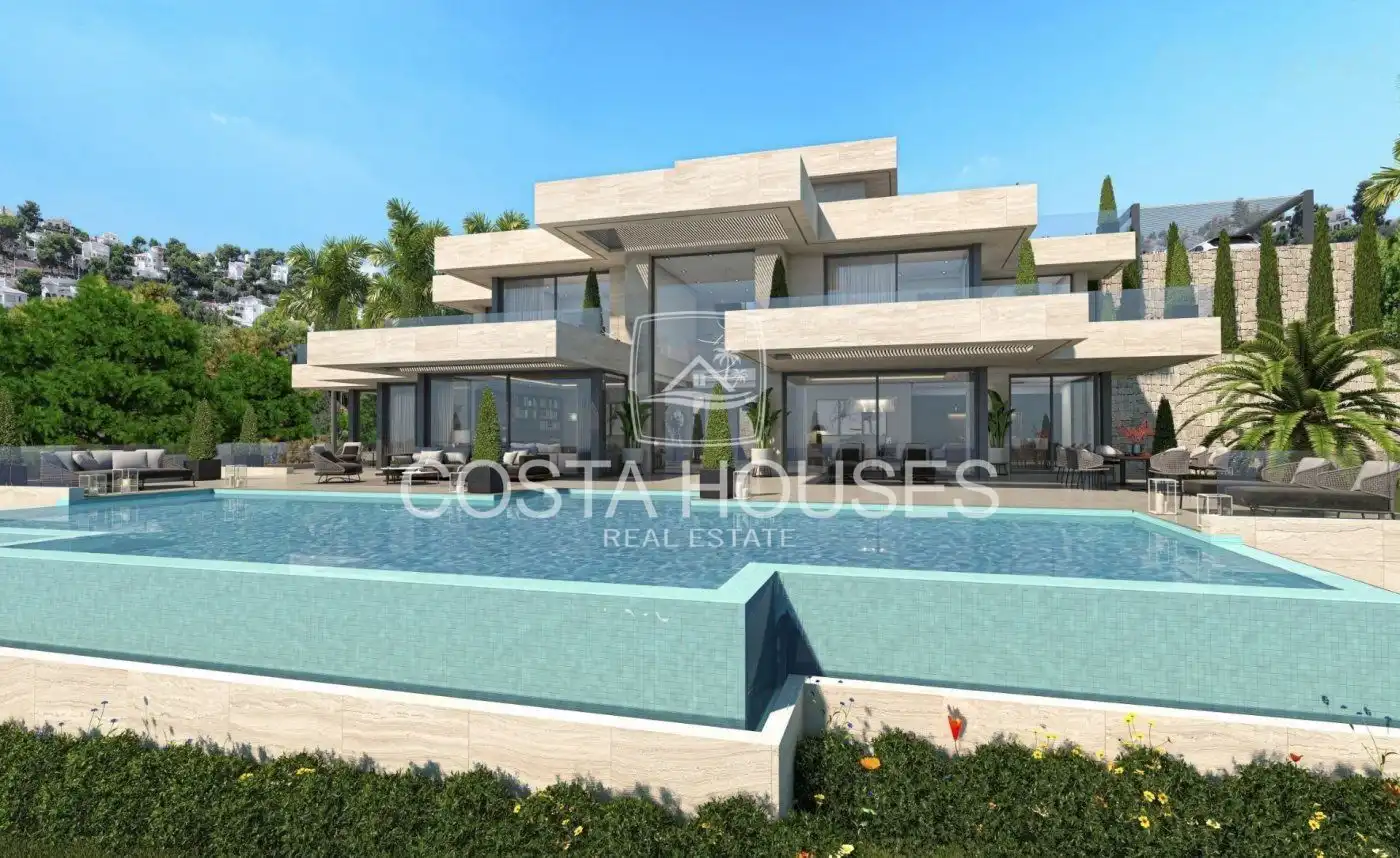 Exterior view of Houses for sale in Jávea / Xàbia  with Air Conditioner, Private garden and Terrace