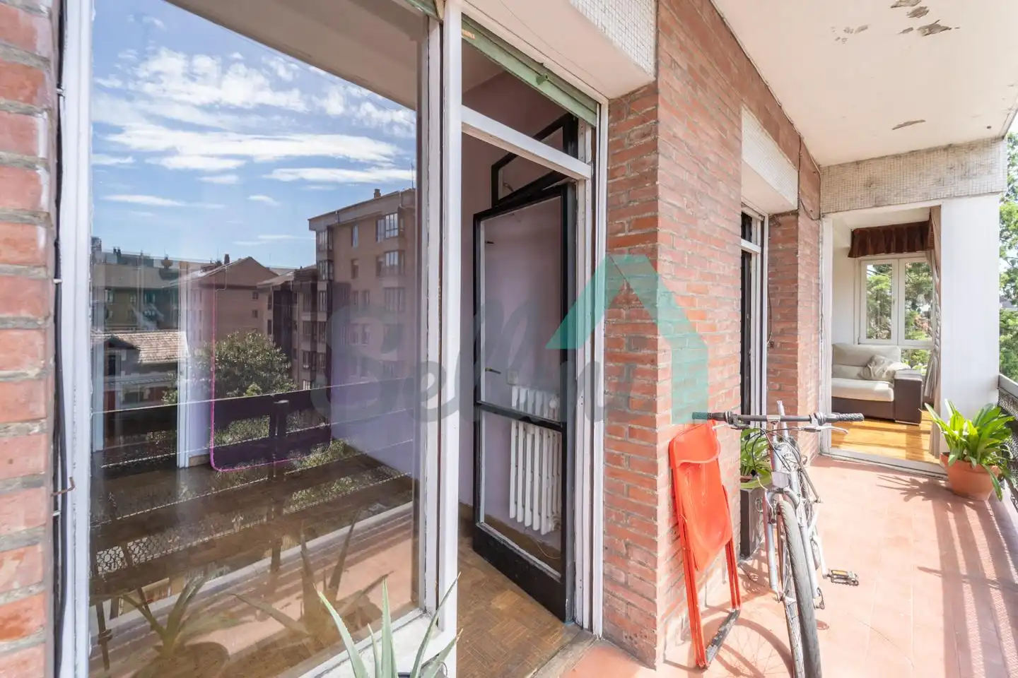 Terraza de Piso en venta en Oviedo  con Calefacción, Parquet y Terraza