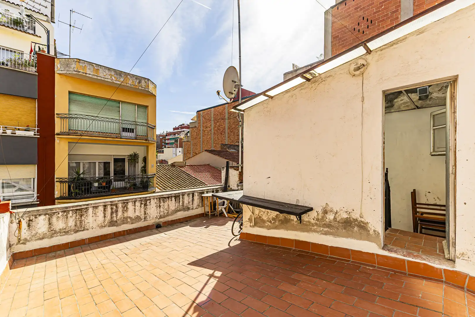 Terraza de Casa adosada en venta en Sant Andreu