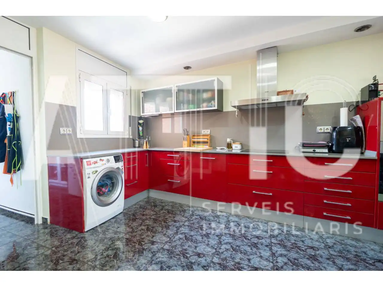 Cocina de Ático en venta en Polinyà con Aire acondicionado, Calefacción y Terraza