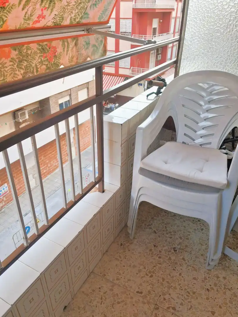 Terraza de Piso en venta en Villajoyosa / La Vila Joiosa con Aire acondicionado